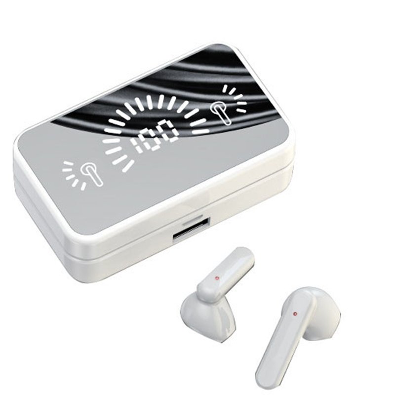 S20 TWS BT 5.1 Wireless Headphones Stereo Sports Waterproof 2000mAh Charging Box Earbuds With mirror Earphones