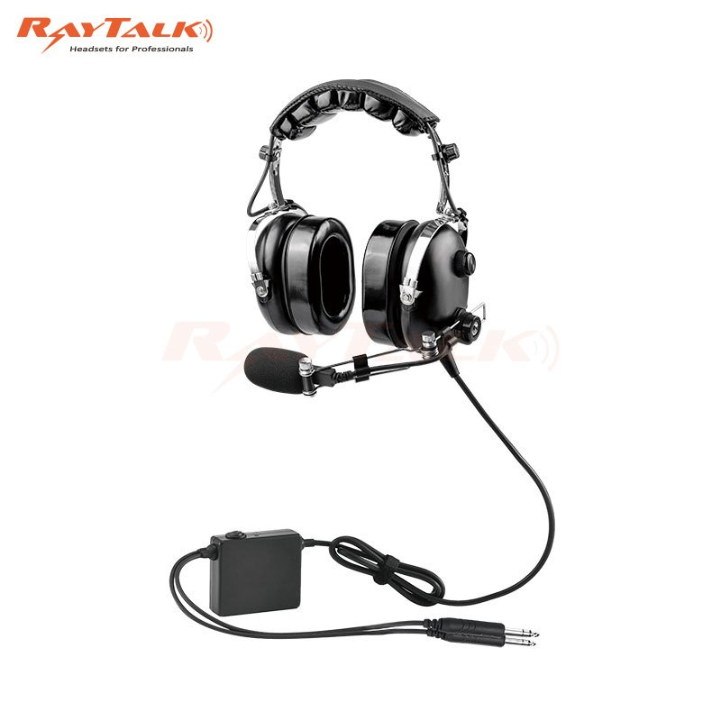 Factory price sale Aviation Pilot Communications Headset PH-100m Anr Active Noise Cancelling Headset for David Clark headset