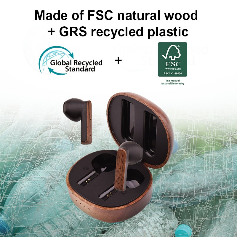 High Quality Grs Wireless Earbuds Noise Cancelling Bluetooth V5.3 Headphones Custom Ear Buds Tws Earphones