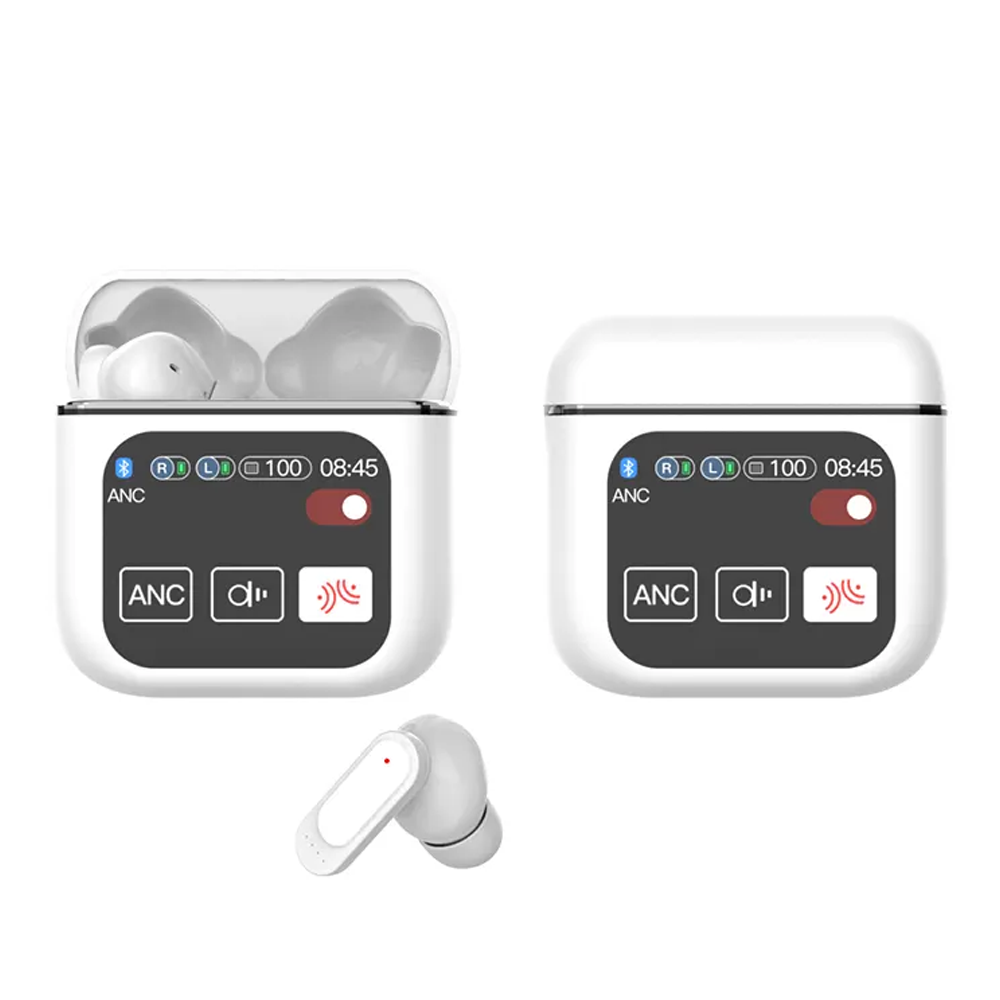 Factory Anc Wireless Earphone tour pro 2 Tws Wireless Earbuds Touch Screen In-ear Led Display Earphones similar for jbl style