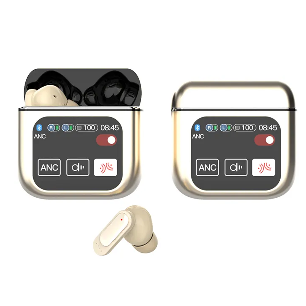 Factory Anc Wireless Earphone tour pro 2 Tws Wireless Earbuds Touch Screen In-ear Led Display Earphones similar for jbl style