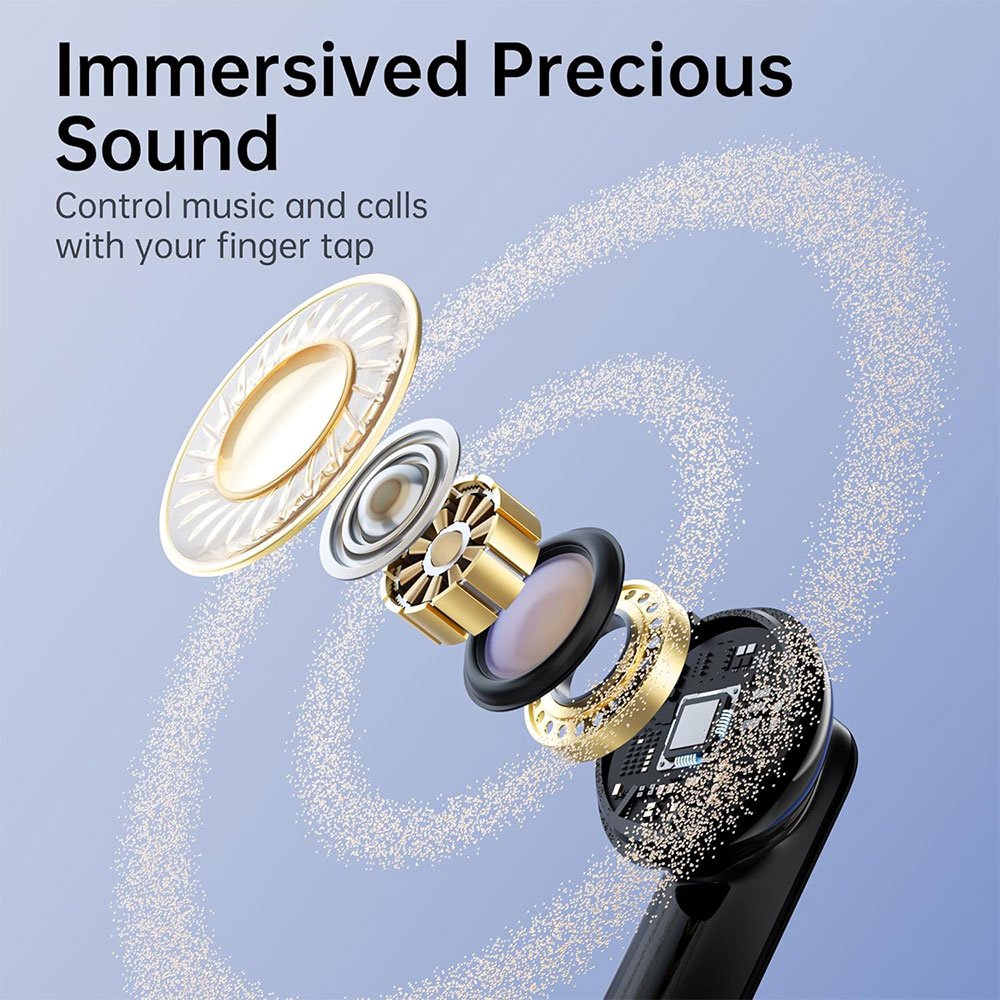 TWS HiFi Stereo Earphones Bluetooth 5.3 Wireless Earbuds ENC Noise Cancelling Headphones LED Display Sports Earbuds