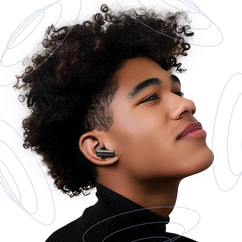 USAMS New IF27 Bluetooth 5.3 earphones In-Ear true wireless Earbud Comfortable Sports Headphone Support