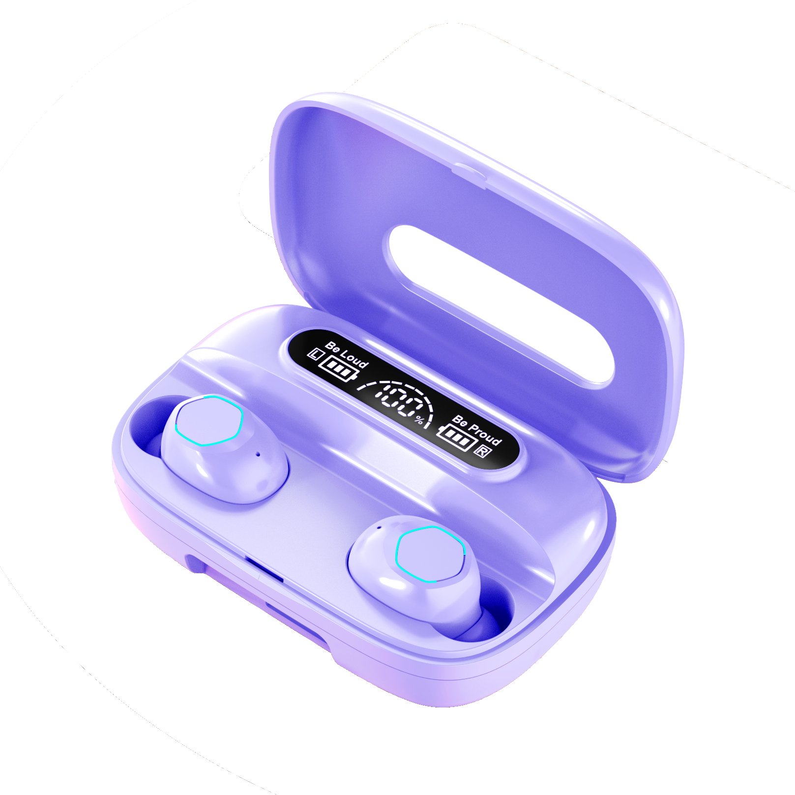 Eraysun M9 TWS Auriculares Inalambricos IP7 Waterproof Wireless Earbuds In-Ear Gaming Headphones Compatible iPhone Features Hifi