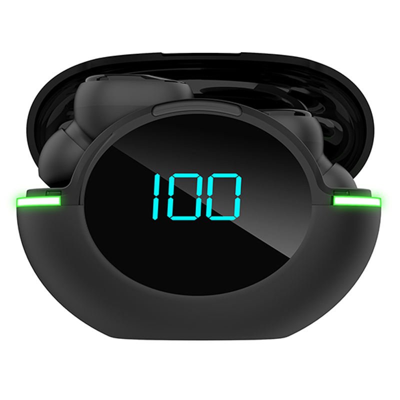 Y80 Digital display true wireless headset with mobile phone stand in-ear binaural stereo ultra long life private model wholesale