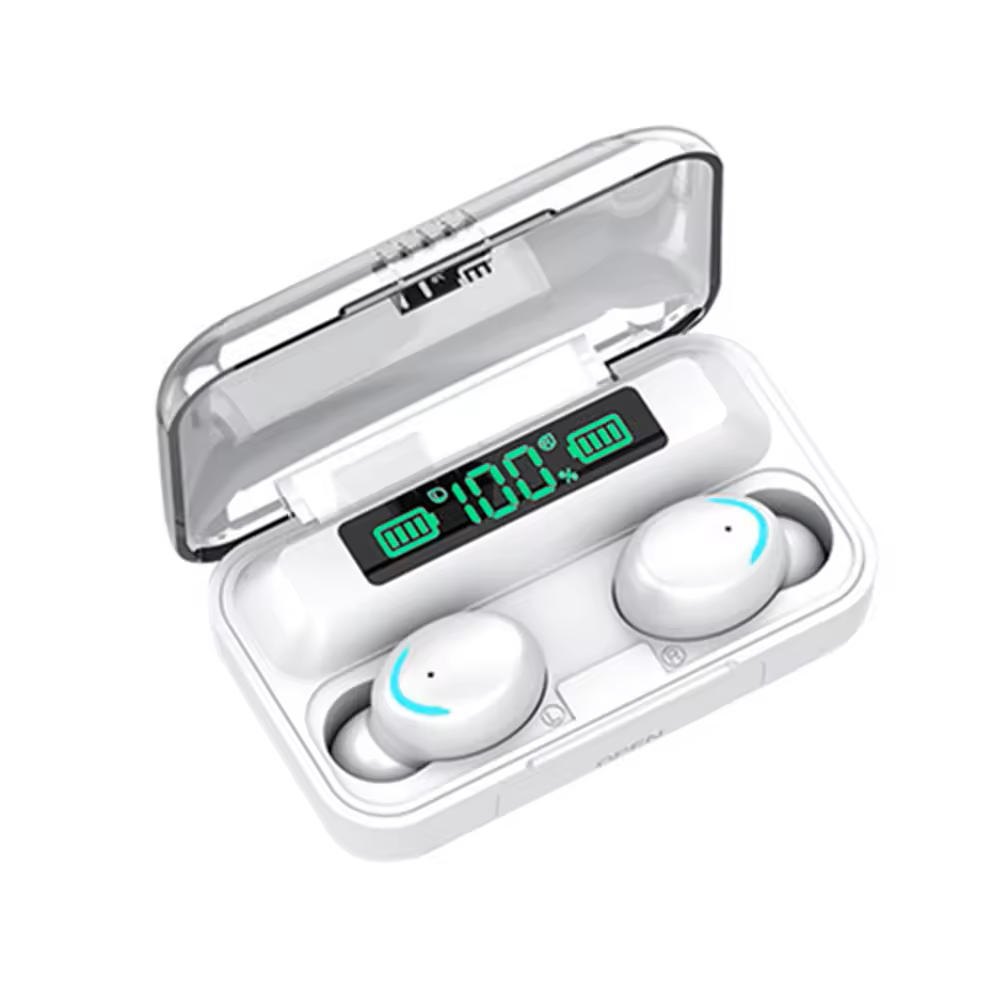 F9-5c Earphone Mini Waterproof True Wireless Stereo Led Digital Display Earbuds Bluetooth Wireless Headphone Airoha In-ear 5.3