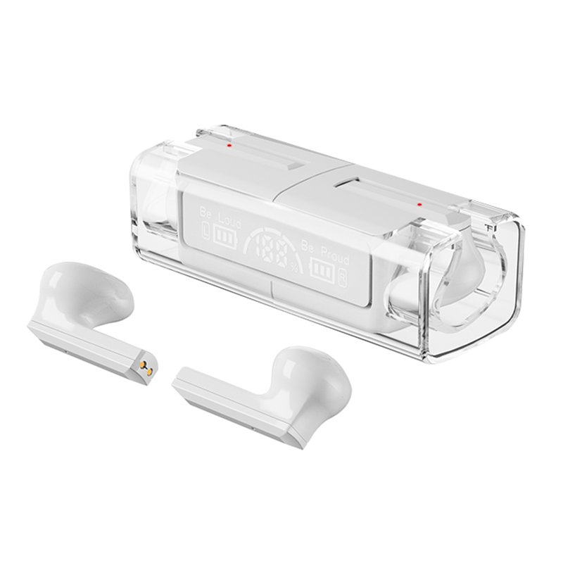 New Hot G30 TWS Gaming V5.3 Transparent Wireless Headset Earbuds 2024 High Quality Hifi Stereo Game Earphone Headphones