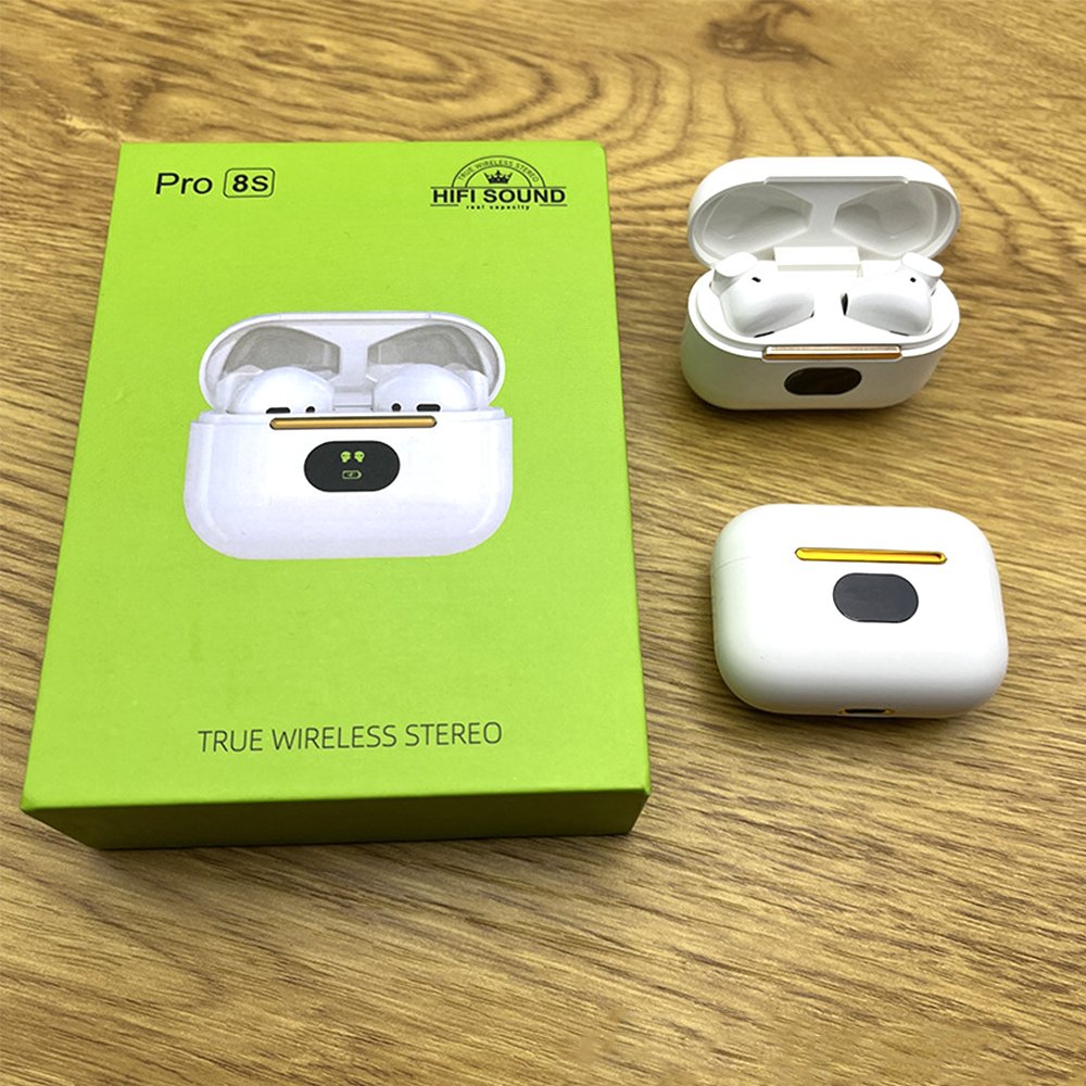 Popular Pro8S Led display noise cancelling the best real noise cancelling wireless headphones