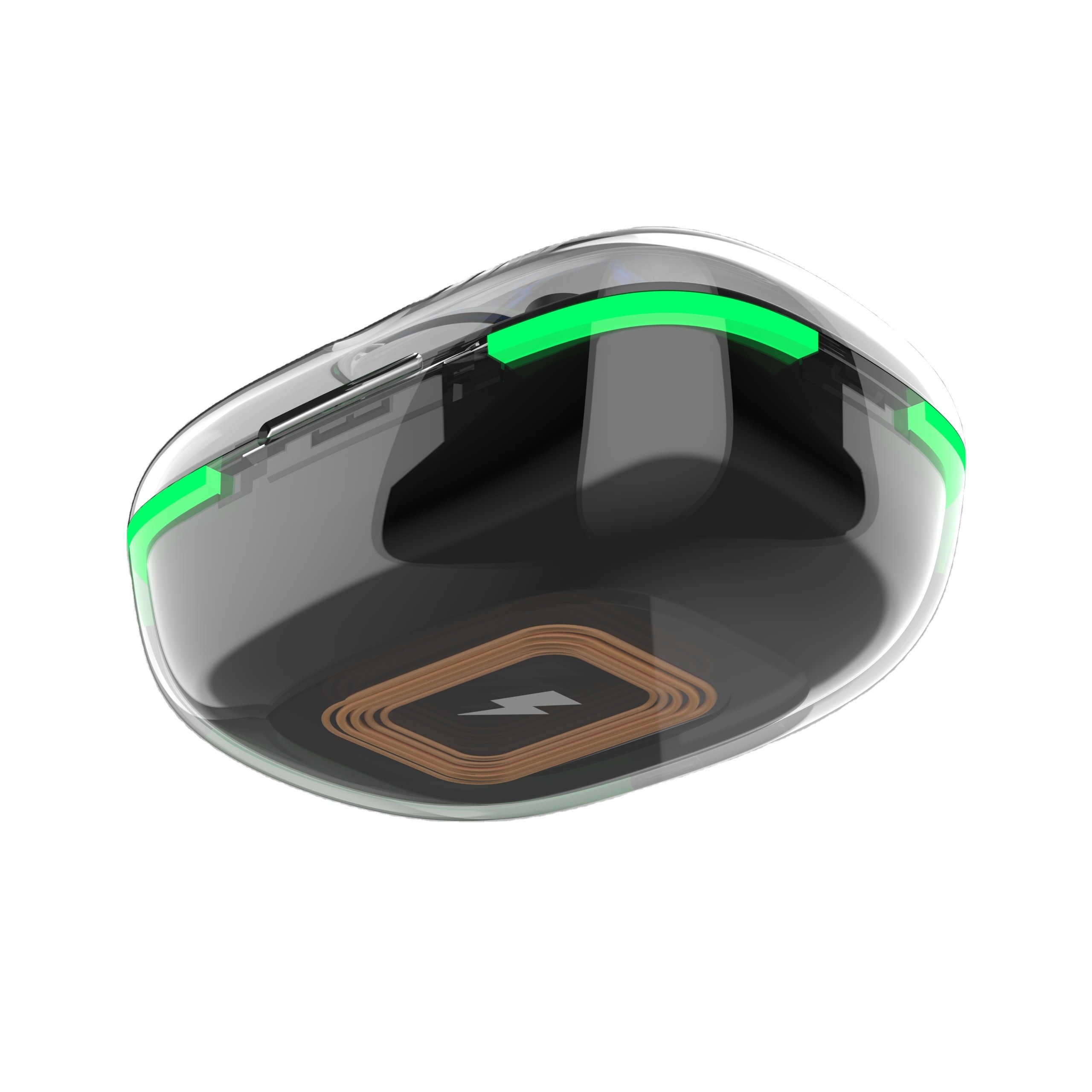 PRO70 Mini LED Earbuds Noise Cancelling Headphone Wireless Charging Case LED Gaming TWS Mini Earphones
