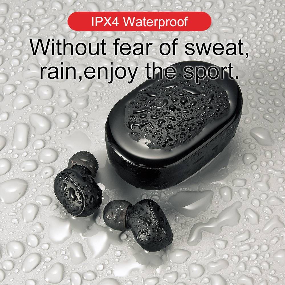 Best Price A6 A6s True Wireless Earphones HD Noise Reduction Binaural Call BT Earphones IPX4 Waterproof Earphones