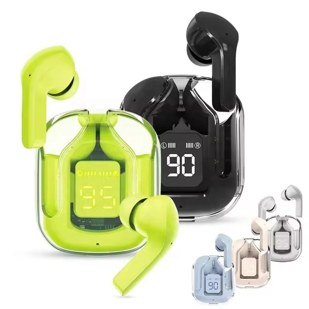 Wholesale Good quality Air39 TWS Earbuds Stereo Airbuds Transparent Earphones Air 39 Crystal Wireless earphones Ultrapods Pro