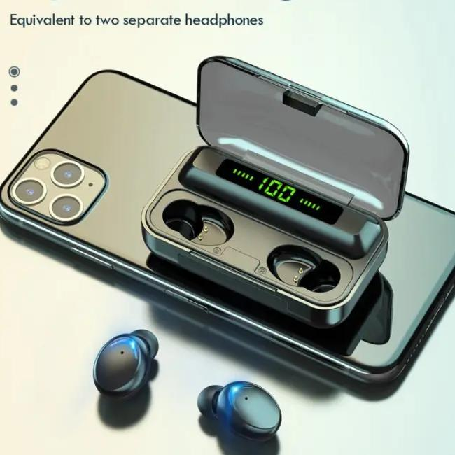 Factory Supplier Tws Noise Cancelling Wireless Headphone Earphone Mobile Headphones Wholesale Earbud Sports Earphones