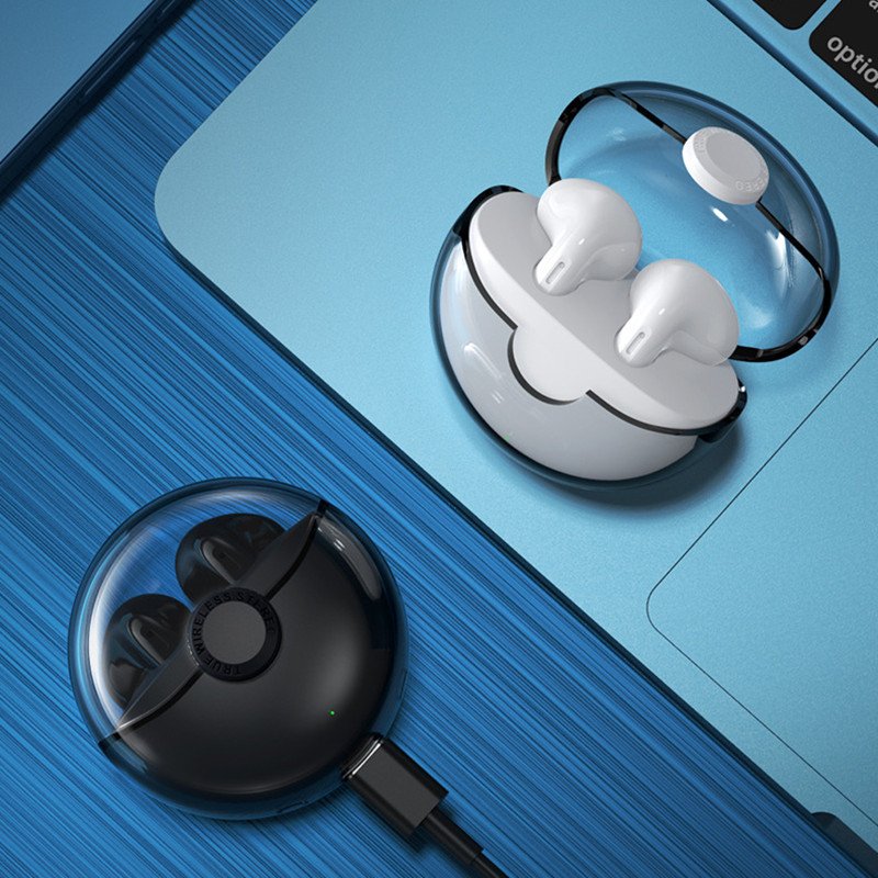 Aoolif XY-90 tws earbuds wireless headphone 3D stereo type c earphones