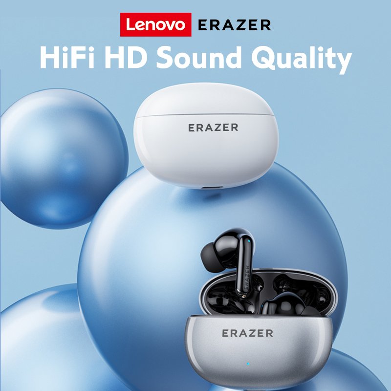 Top quality wireless earbuds tws lenovo ERAZER xt88 PRO tws wireless earphones earbud in-ear headphones waterproof