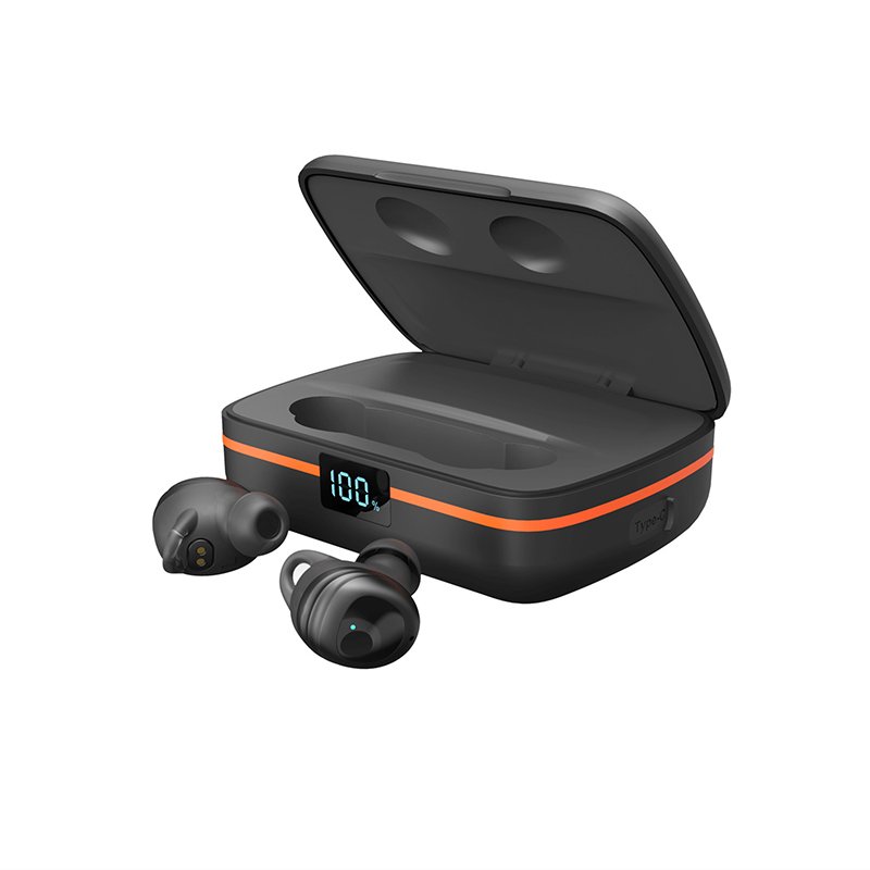 2020 Best selling solar energy Wireless TWS Noise Cancelling Bt HIFI BT 5.0 Earphone Earbuds