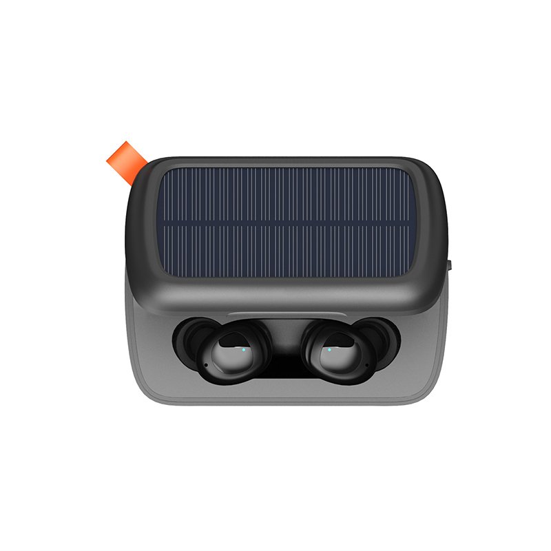2020 Best selling solar energy Wireless TWS Noise Cancelling Bt HIFI BT 5.0 Earphone Earbuds