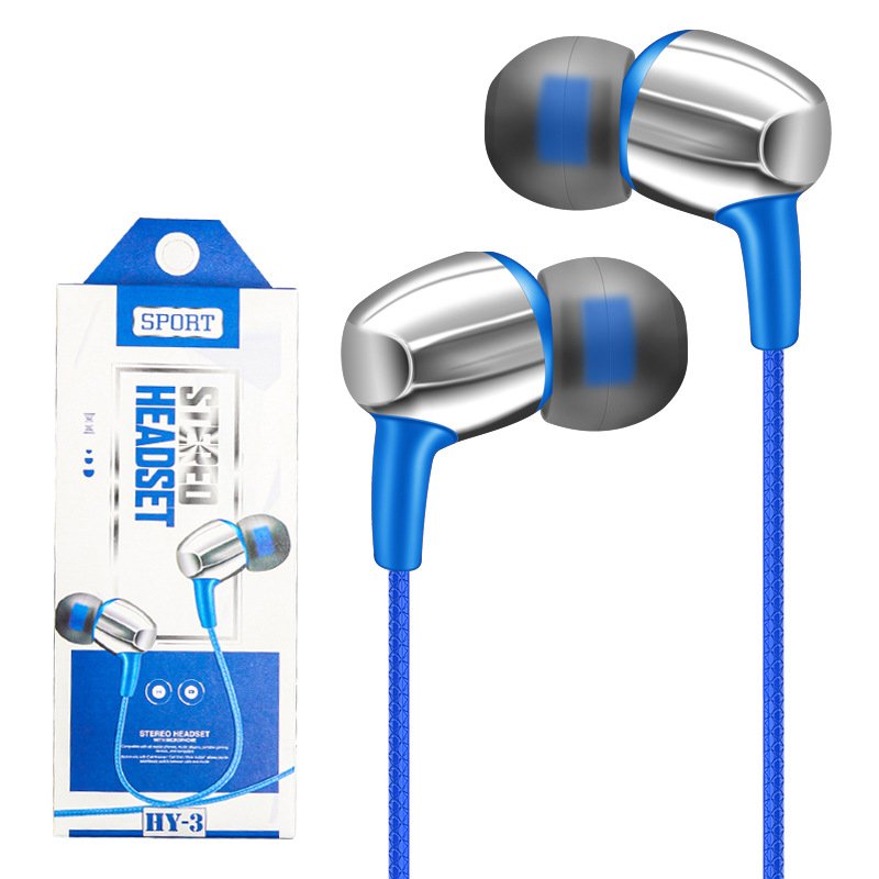Wholesale 3.5mm Wired noise cancelling tws earphones & headphones With Box In Ear Game Earphone With Mic For sony mobile phone