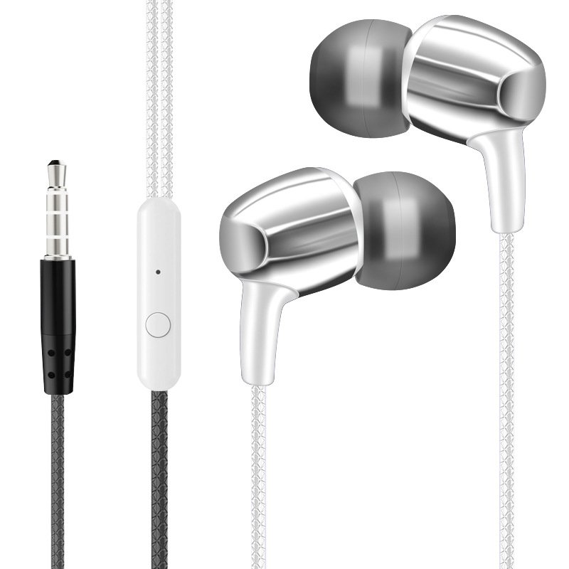 Wholesale 3.5mm Wired noise cancelling tws earphones & headphones With Box In Ear Game Earphone With Mic For sony mobile phone