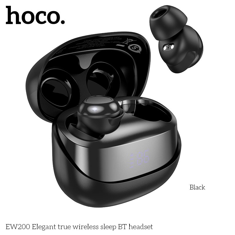 HOCO EW200 NEW True Wireless sleep BT headsets Earphone TWS Sport Music Earbuds Bluetooth5.4 headphone headset in-ear
