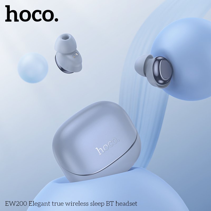 HOCO EW200 NEW True Wireless sleep BT headsets Earphone TWS Sport Music Earbuds Bluetooth5.4 headphone headset in-ear
