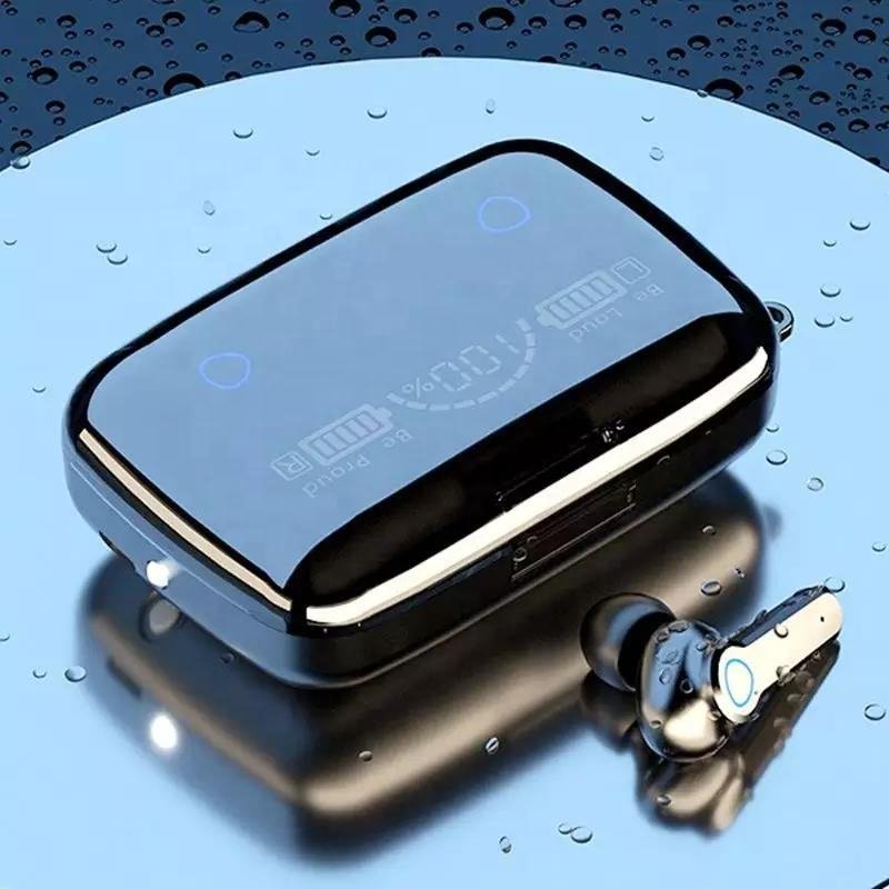 Music Headset Wireless Earphone Audifonos Led Display Sport Hot Selling M19 TWS BT Earbud Touch Waterproof BT Earphone JL
