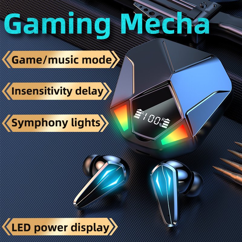 Music Headset Wireless Earphone Audifonos Led Display Sport Hot Selling M19 TWS BT Earbud Touch Waterproof BT Earphone JL