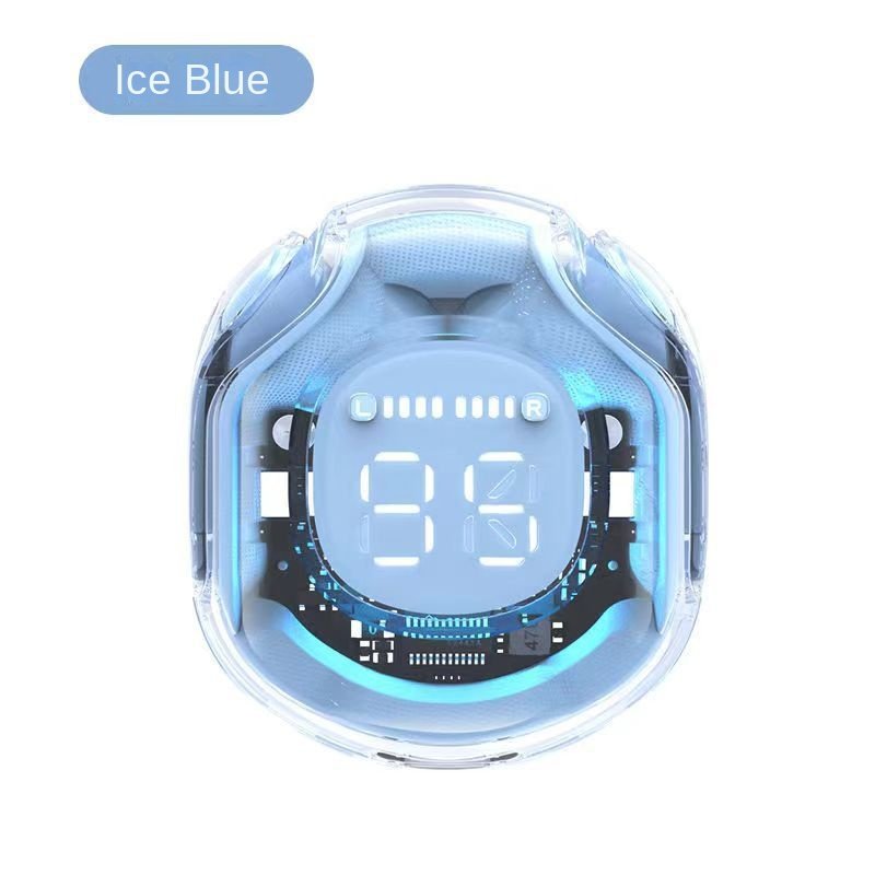 Crystal charging case in-ear earplugs Waterproof sports wired headphones ANC Noise Cancelling TWS Earphones and Headphones