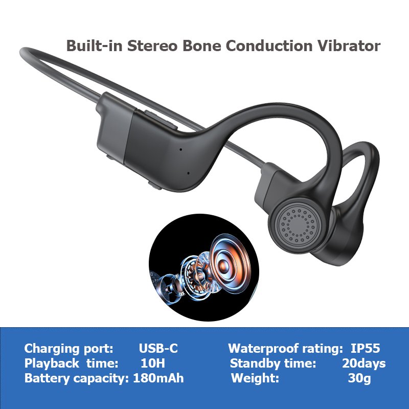 2023 New arrival Portable Waterproof Sport Headphone Earphone Earbuds Gaming Headset Audifonos with Headband For running