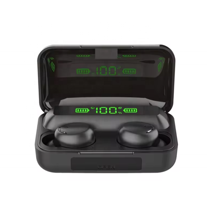 Private label true wireless earphone tws earbuds f9 5c f9-5 f9-5c with power bank headphone cheap cheapest original kids earbuds