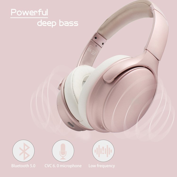 factory ANC Wireless Adaptive Noise Cancelling boat headphone Earphones 40 Hrs Playtime gaming