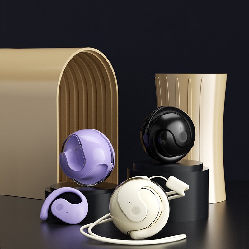 A JM13 Wireless Earphone Headphone Sport Gaming Noise Cancellation ENC Intelligent wireless 9D stereo ear hook TWS Earphone