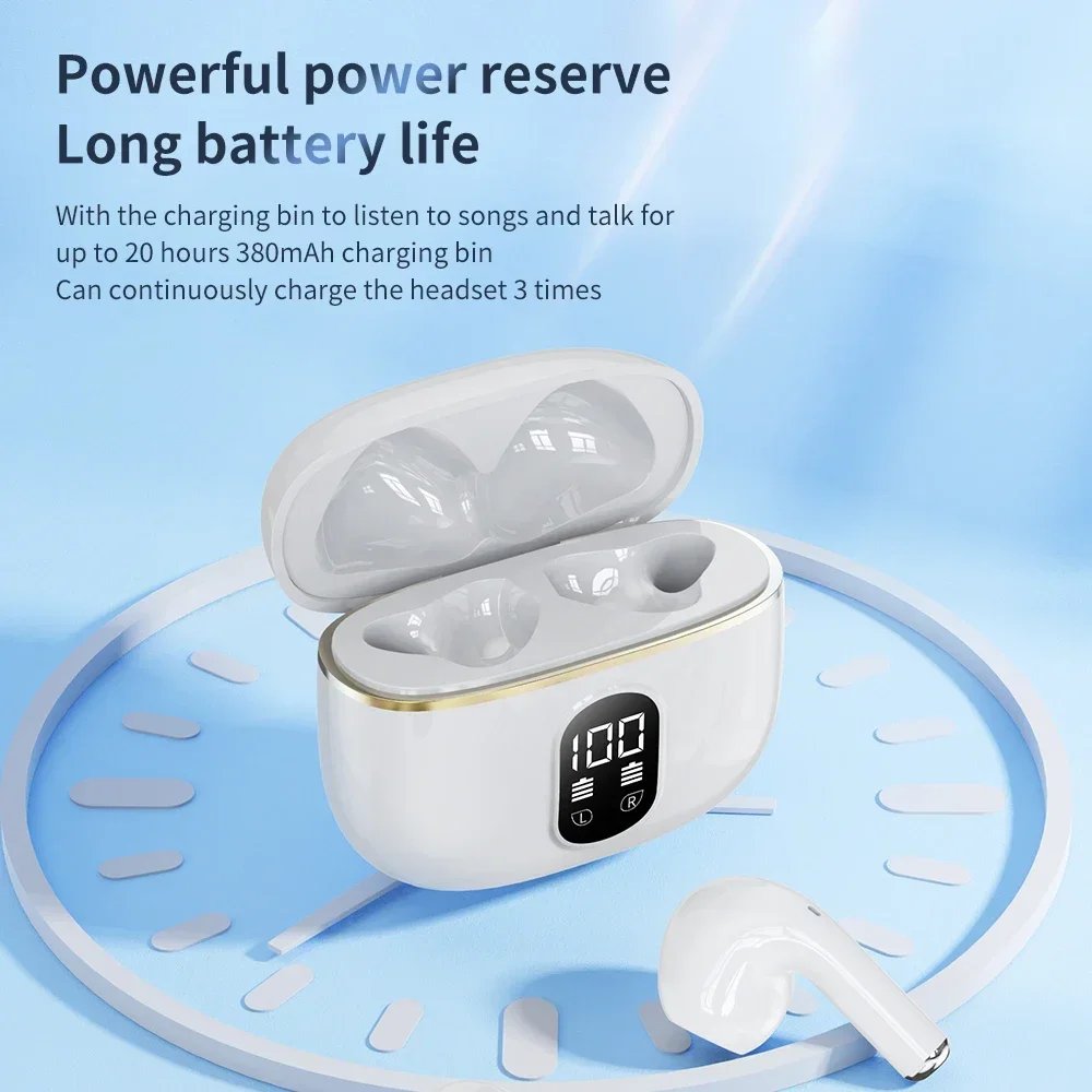 Best Seller 2024 New Reloj TWS Earbuds Noise Cancelling Gaming In-ear Headphones for Apple Business Stereo Wireless Earphones