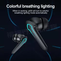 2023 Wholesale Tws Rgb Low Latency Audifonos With Led Lights Wireless Earbuds Earphone P30 P36 X15 Pro Gaming Headsets