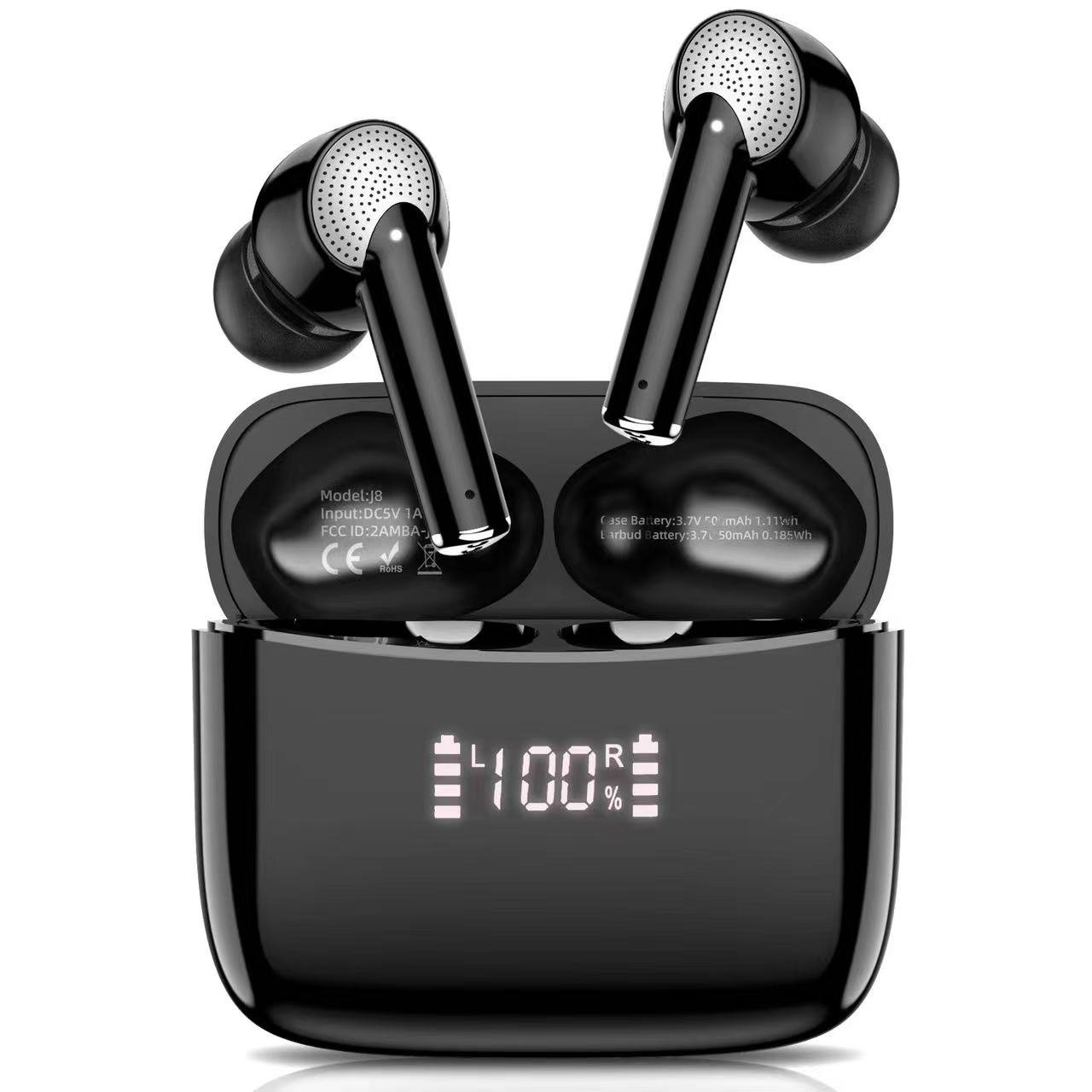 ROCXF Factory tws earphones headphonesHeadset Stereo Headphone Super Bass Wireless Earbud ANC gaming in-ear headphones