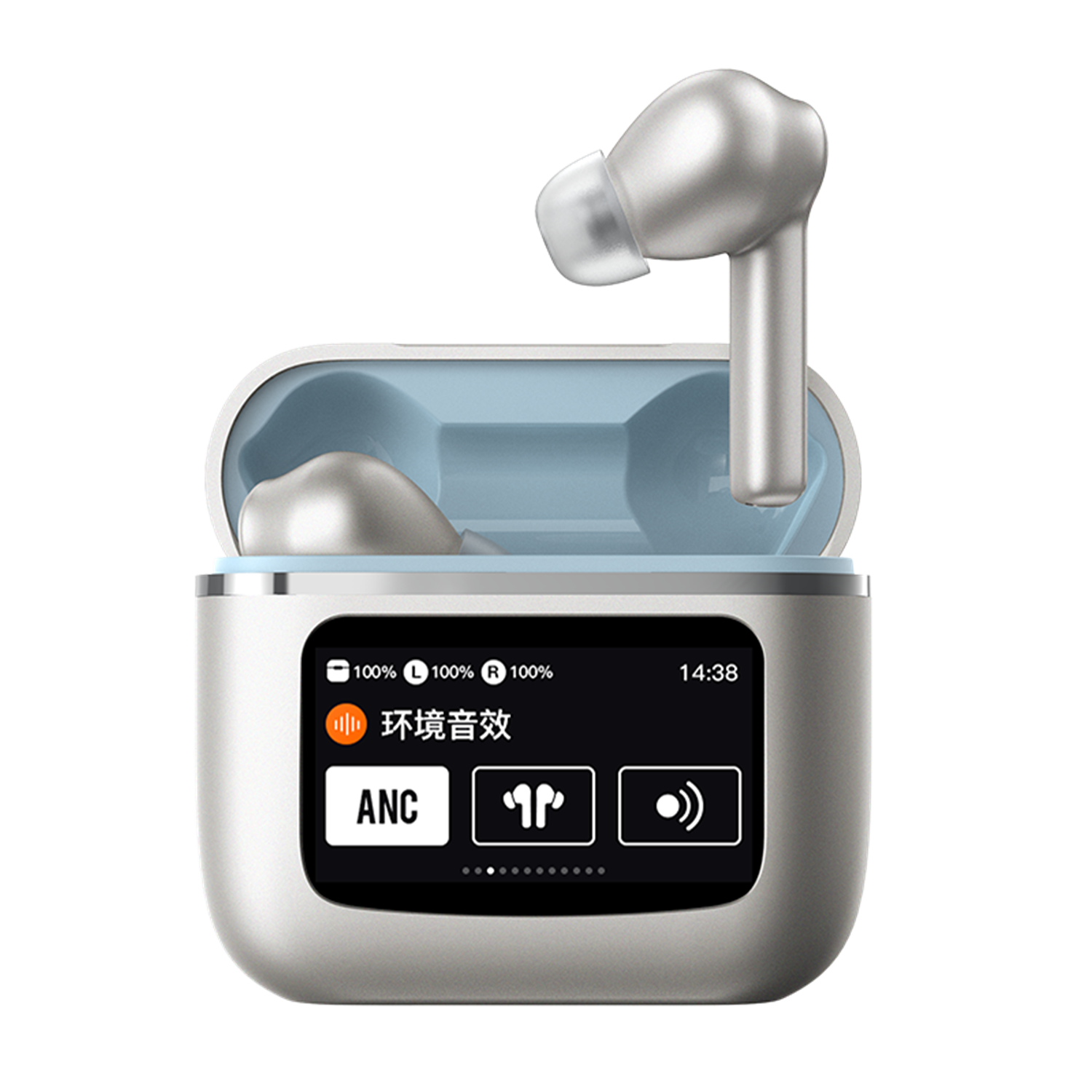 Hot Selling Waterproof Tws Gaming In-Ear Headphonesear Buds Earphones Wireless Music Anc Earbuds Bluet Tooth With Touch Screen