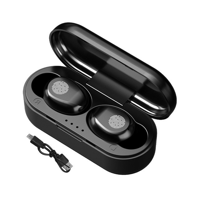 F9 earbuds wireless Running Headset Tws Earphones With Charging Case IPX-7 Waterproof Earbuds