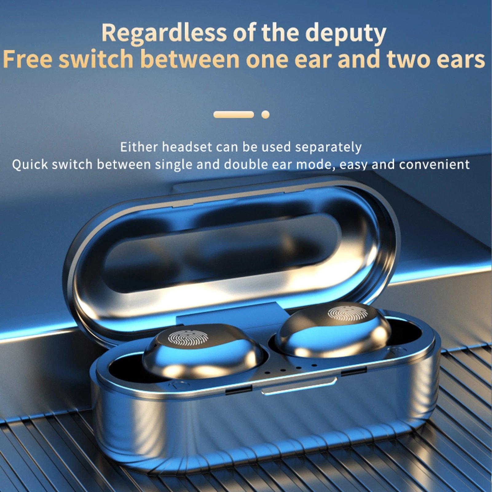 F9 earbuds wireless Running Headset Tws Earphones With Charging Case IPX-7 Waterproof Earbuds