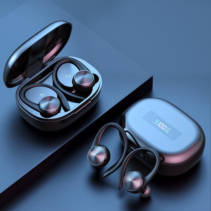 New Arrivals Hifi Stereo In Ear Music Gaming Bt 5.1 Headphones R200 Tws Sport Earhooks Earphone With Microphone