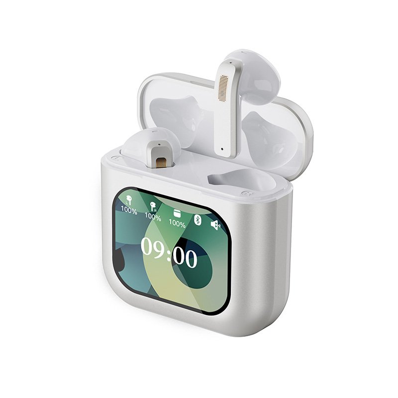 2024 New Product K1 Earphone with 8G Memory LCD Touch Screen TWS Earbuds