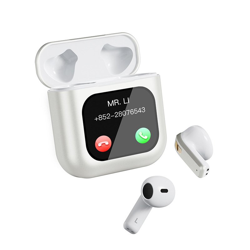 2024 New Product K1 Earphone with 8G Memory LCD Touch Screen TWS Earbuds