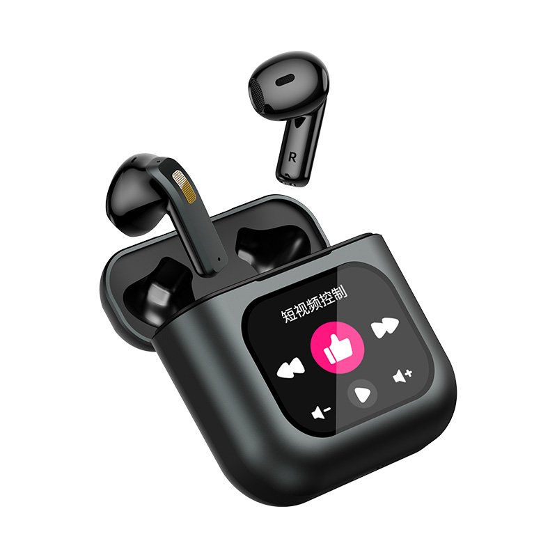 2024 New Product K1 Earphone with 8G Memory LCD Touch Screen TWS Earbuds