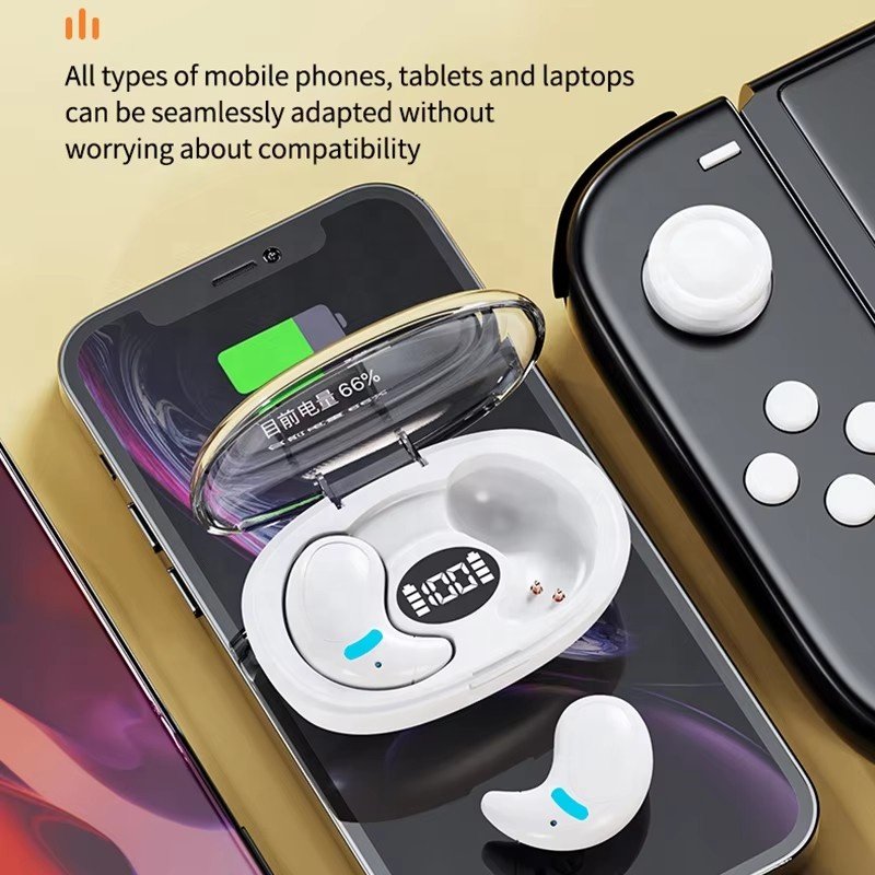 M96 smallest custom logo active noise cancelling TWS Earphone Wireless stereo android Touch Earbuds ready to ship with anc enc