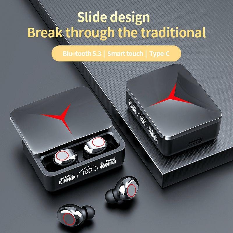 Cheap Price TWS M90 Pro Bt 5.3 Wireless Game Earbuds 3D Surround Stereo Headphone Low Latency Gaming In-ear Earphones