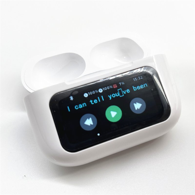 BT5.3 Ultra Long Endurance A9 Pro A10 A11 Pro Earbuds ANC noise cancelling with smart LED touch screen digital display earphone
