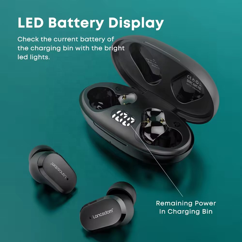 2024 Hot sell Tws Earphones & Headphones Gaming Earphones Headsets Noise Cancelling In-ear Type c Wireless Earbuds for Phone