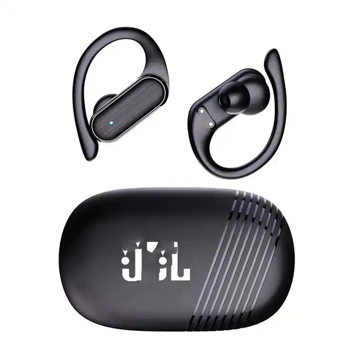 New TWS Blue head phones True wireless open headphones super long life sports games waterproof