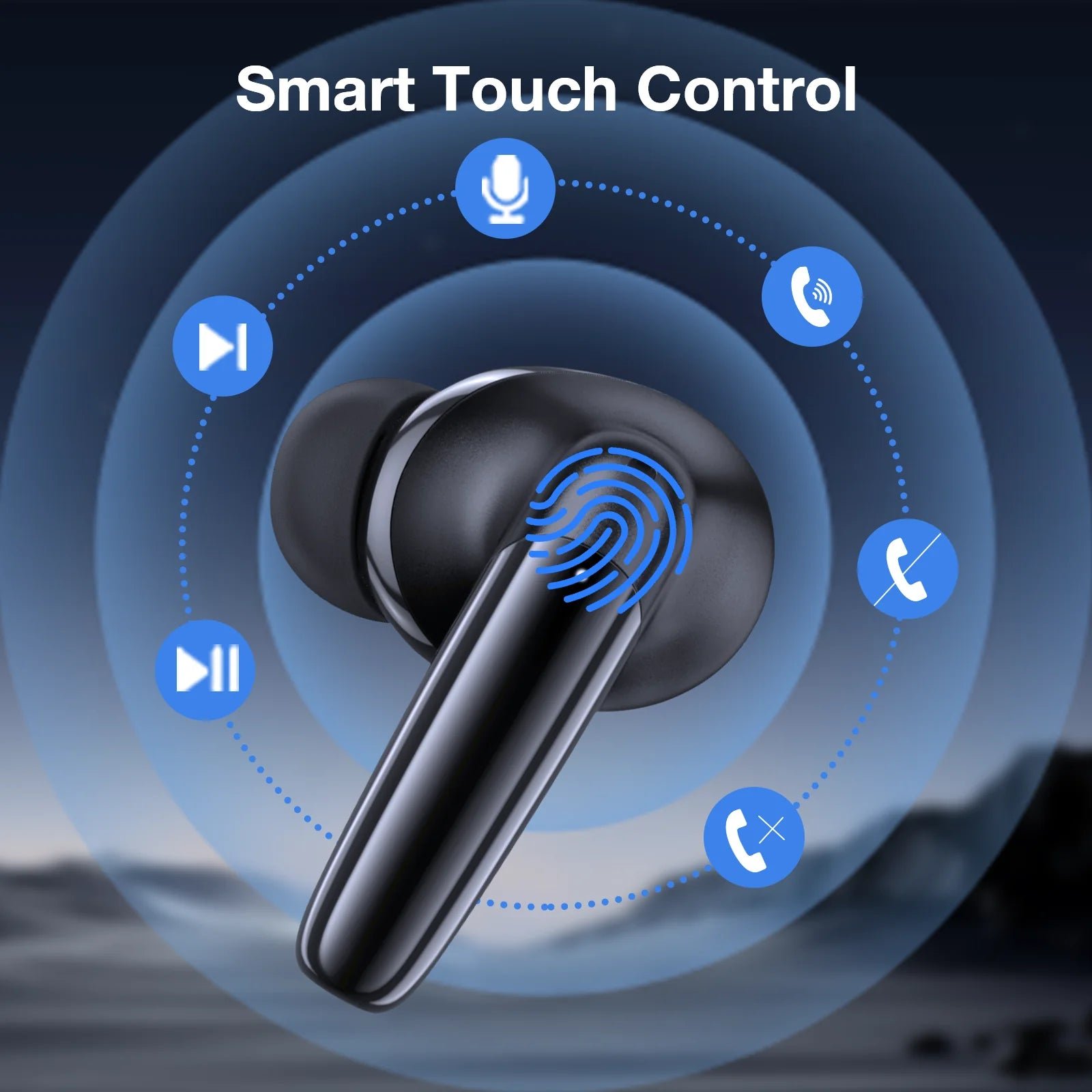 1HORA Bluetooth In-Ear Headphones Noise Cancelling TWS Earphones AUT207