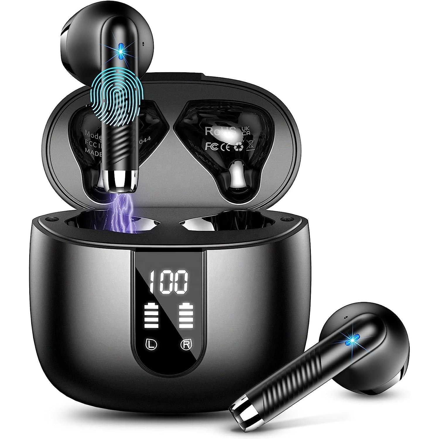 New Arrivals audifonos V5.4 gamer quality earphone high bass Led earbuds TWS Wireless Earphones Headphones Headset