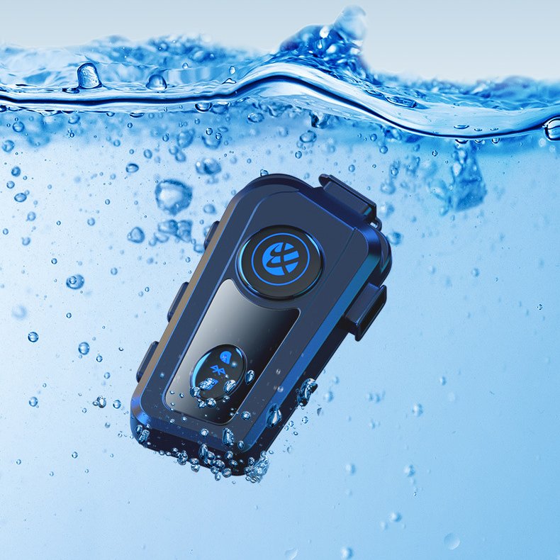 New Helmet Wireless Bluetooth Earphones For Cycling, Full Helmet Built-In Earphones For Riders Commuting And Motorcycle Riding