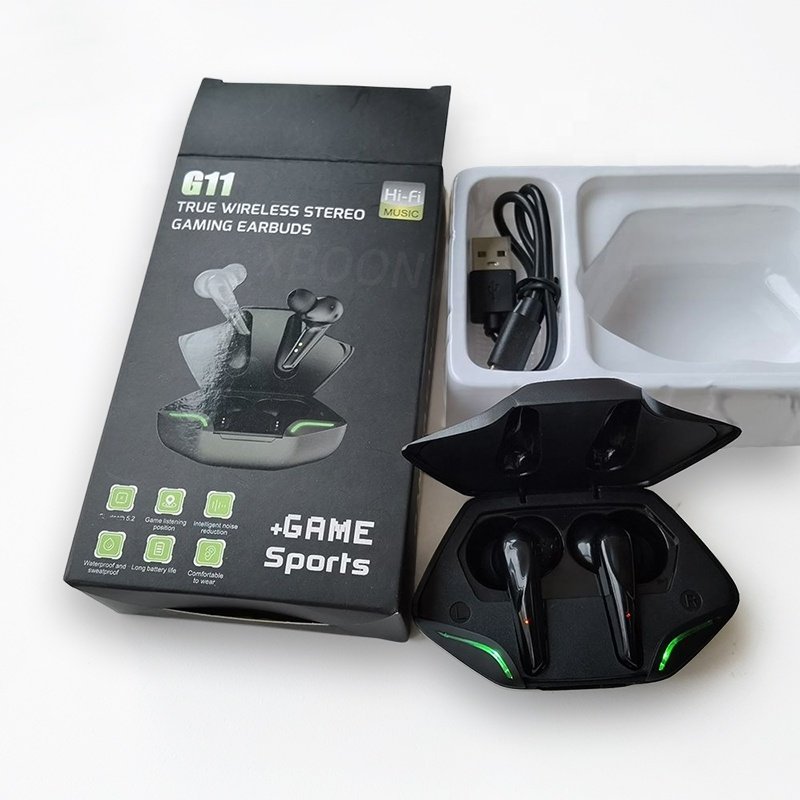 G11 TWS Gaming Earbuds Low Latency Wireless Game Earphones 2024 Hot 5.2 Gamer Audifonos X15 Pro ENC Auriculares Inalambricos